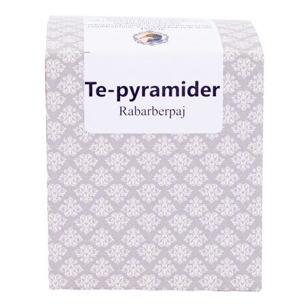 RABARBERPAJ SVART TE - 12 POÄNG